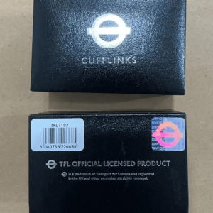 London Underground Pin Badges and Enamel Cufflinks of high quality TFL7000 and TFL7100 - 8 Styles