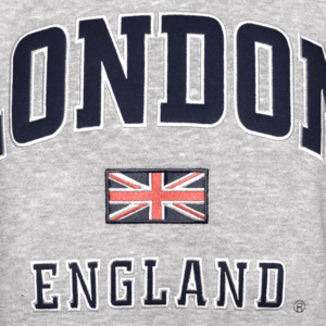 LE201 and LE202 GWCC Unisex London England Sweatshirt 9 Colours XS-4XL Free Union Jack Metal Pin Badge