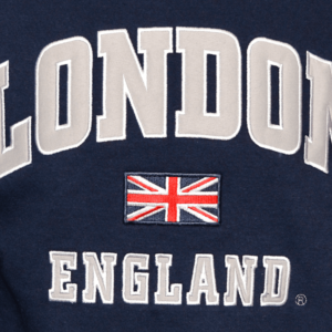 LE201 and LE202 GWCC Unisex London England Sweatshirt 9 Colours XS-4XL Free Union Jack Metal Pin Badge