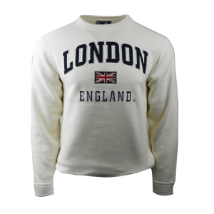 LE201 and LE202 GWCC Unisex London England Sweatshirt 9 Colours XS-4XL Free Union Jack Metal Pin Badge