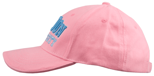 London University Baseball Cap Colours Pink and Blue