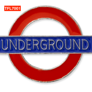 London Underground Pin Badges and Enamel Cufflinks of high quality TFL7000 and TFL7100 - 8 Styles