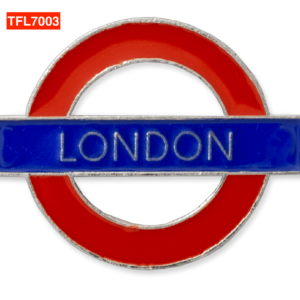 London Underground Pin Badges and Enamel Cufflinks of high quality TFL7000 and TFL7100 - 8 Styles