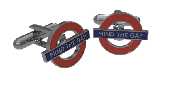 London Underground Pin Badges and Enamel Cufflinks of high quality TFL7000 and TFL7100 - 8 Styles