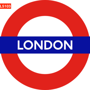 TFL™5100 Licensed Underground™ Vinyl Sticker 12 Designs