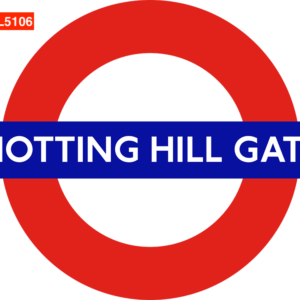 TFL™5100 Licensed Underground™ Vinyl Sticker 12 Designs