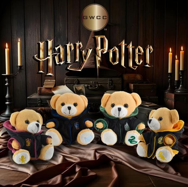 Licensed Harry Potter Teddy Bear Keyring(9CM) and Teddy Bear(14cm), 10 Styles